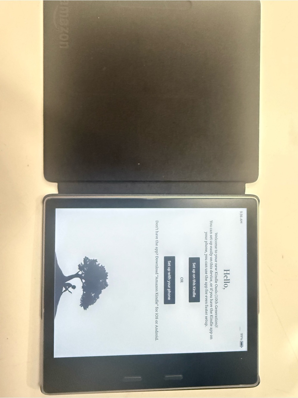 Amazon Kindle eReader with Black Cover - Black - Picture 3 of 6